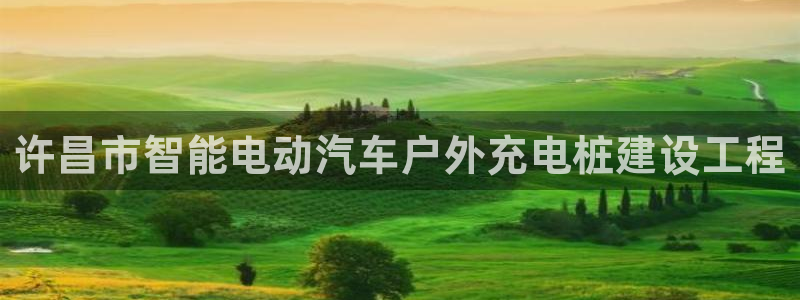 威廉希尔大小球判断方法：许昌市智能电动汽车户外充电桩建设工程