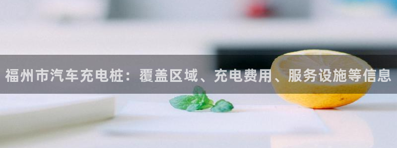 威廉希尔在中国怎么买东西：福州市汽车充电